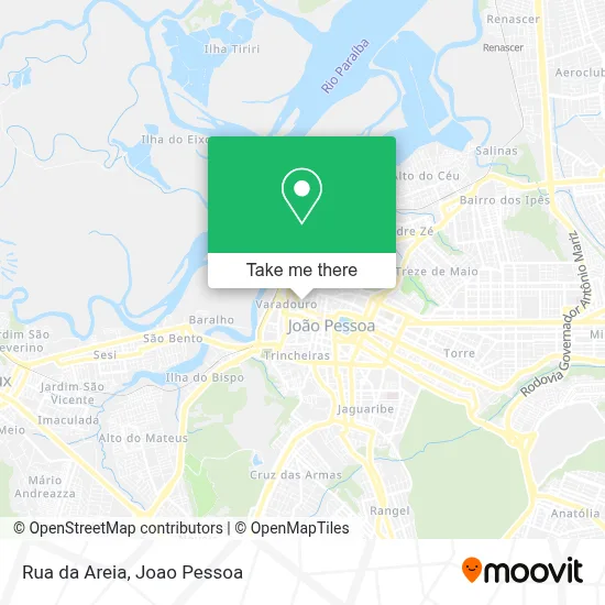 Rua da Areia map