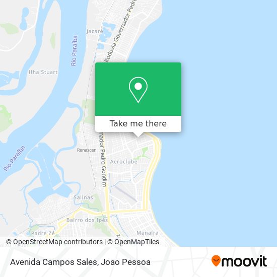 Avenida Campos Sales map