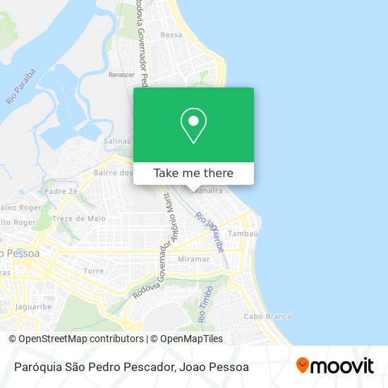 Paróquia São Pedro Pescador map