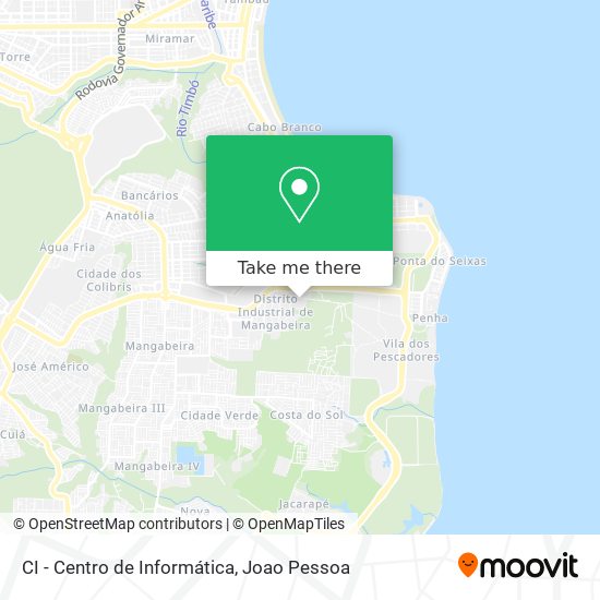CI - Centro de Informática map