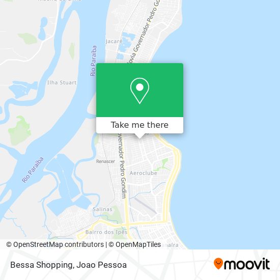 Bessa Shopping map