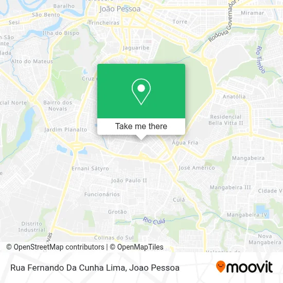 Rua Fernando Da Cunha Lima map