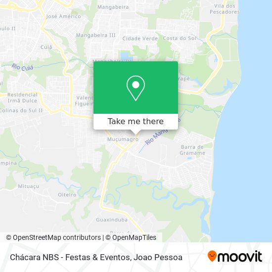 Chácara NBS - Festas & Eventos map