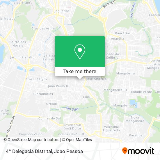 4ª Delegacia Distrital map