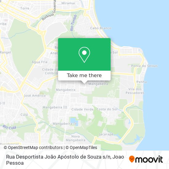 Rua Desportista João Apóstolo de Souza s / n map
