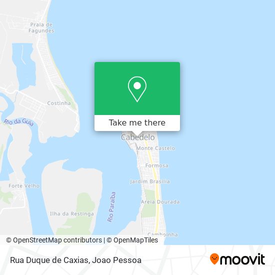 Rua Duque de Caxias map
