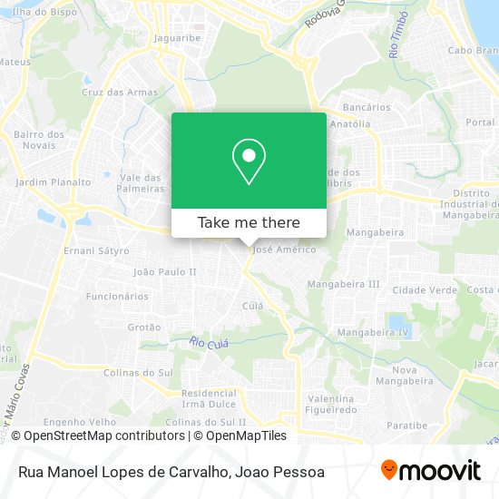 Rua Manoel Lopes de Carvalho map
