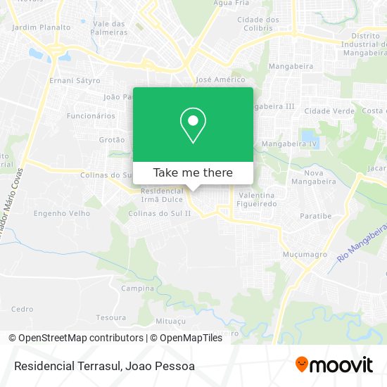 Mapa Residencial Terrasul