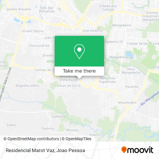 Residencial Marot Vaz map