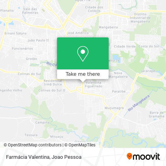 Farmácia Valentina map