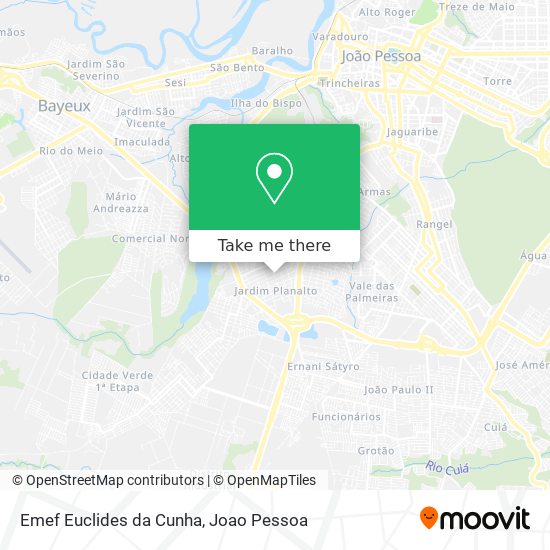 Emef Euclides da Cunha map