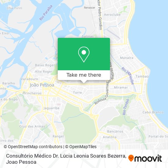 Consultório Médico Dr. Lúcia Leonia Soares Bezerra map