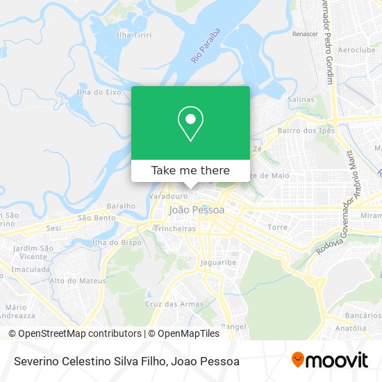 Mapa Severino Celestino Silva Filho