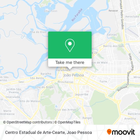 Centro Estadual de Arte-Cearte map