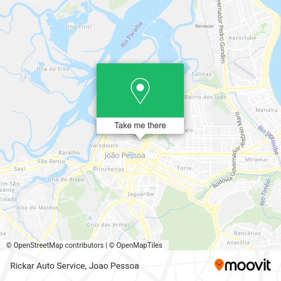 Rickar Auto Service map