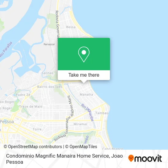 Condominio Magnific Manaira Home Service map