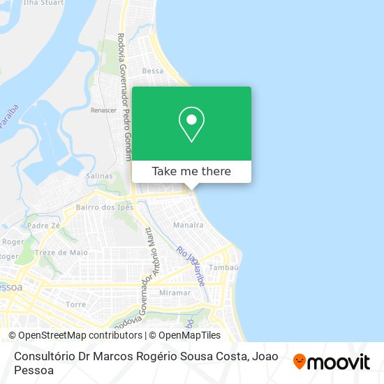 Consultório Dr Marcos Rogério Sousa Costa map