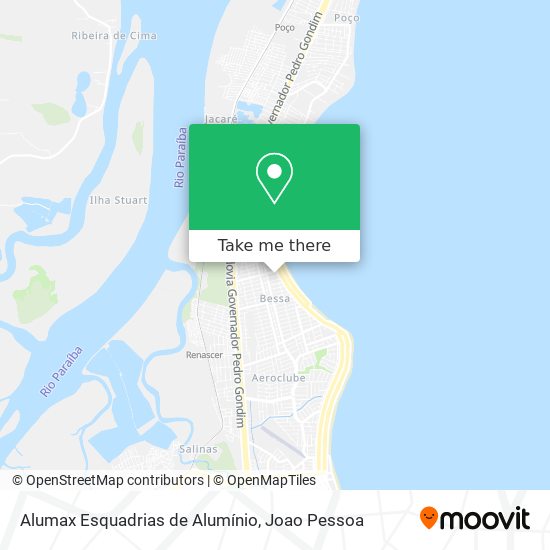 Alumax Esquadrias de Alumínio map