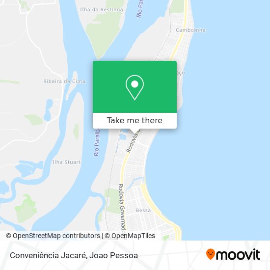 Conveniência Jacaré map