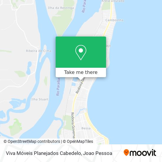 Viva Móveis Planejados Cabedelo map