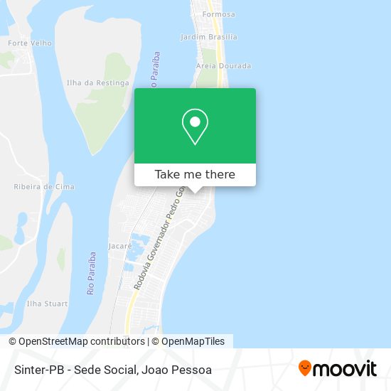 Sinter-PB - Sede Social map