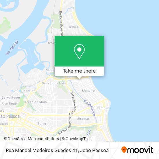 Rua Manoel Medeiros Guedes 41 map