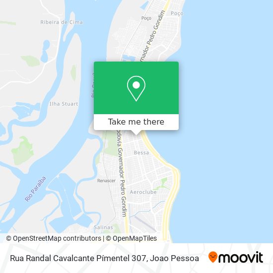 Rua Randal Cavalcante Pímentel 307 map