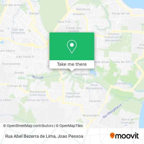 Rua Abel Bezerra de Lima map