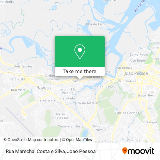 Rua Marechal Costa e Silva map