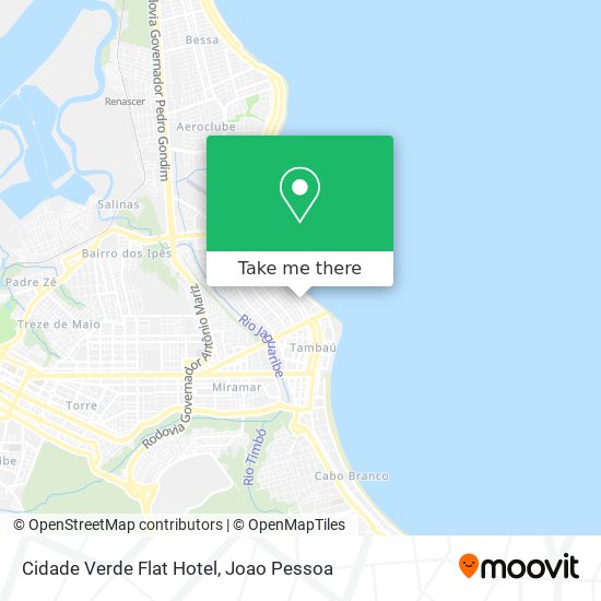 Cidade Verde Flat Hotel map