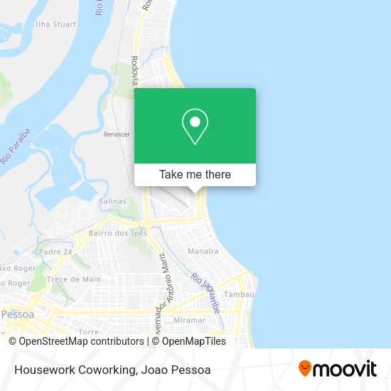 Housework Coworking map