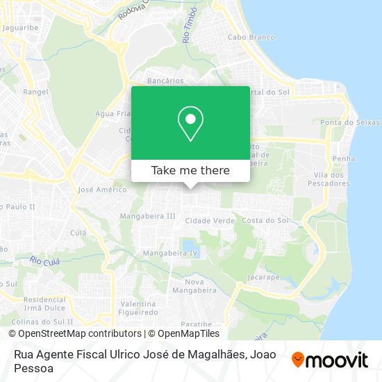 Rua Agente Fiscal Ulrico José de Magalhães map