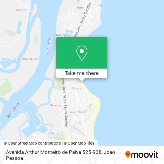 Avenida Arthur Monteiro de Paiva 525-938 map