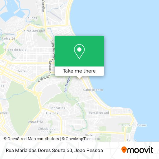 Rua Maria das Dores Souza 60 map