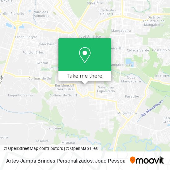 Mapa Artes Jampa Brindes Personalizados