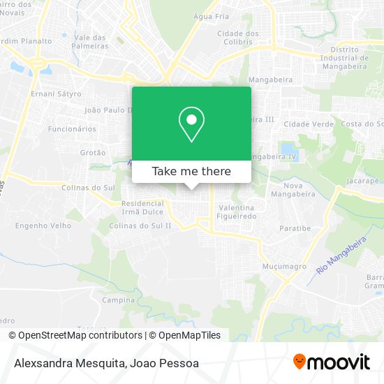 Alexsandra Mesquita map