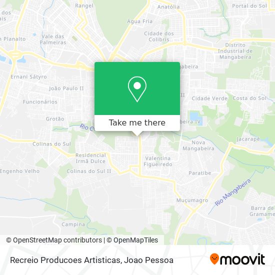 Recreio Producoes Artisticas map