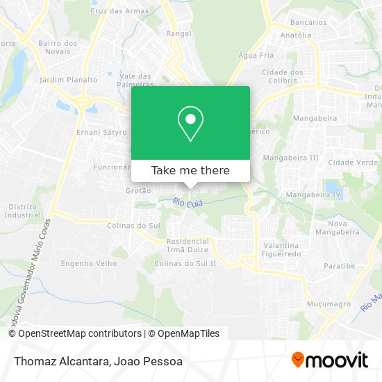 Thomaz Alcantara map