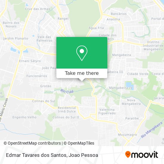 Mapa Edmar Tavares dos Santos