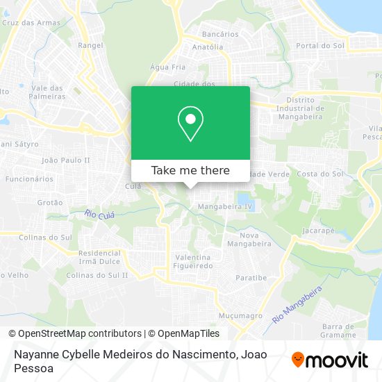 Nayanne Cybelle Medeiros do Nascimento map