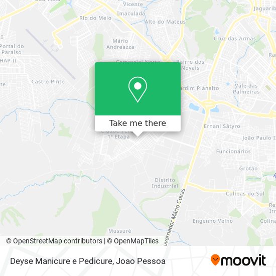 Deyse Manicure e Pedicure map