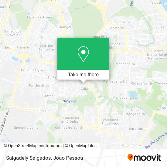 Salgadely Salgados map