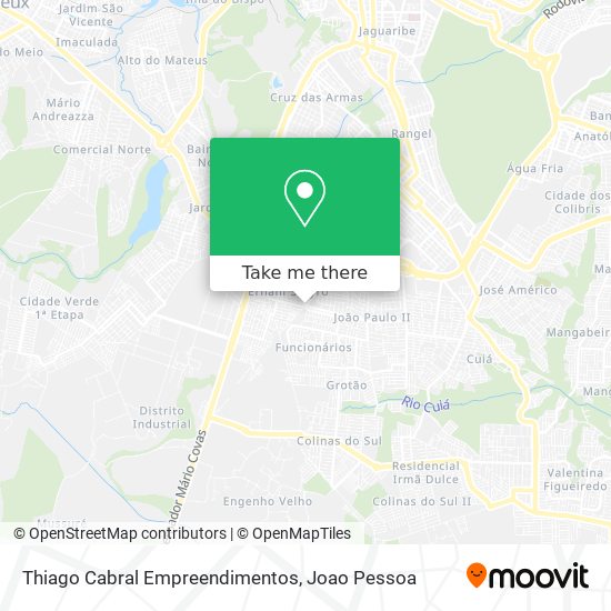 Thiago Cabral Empreendimentos map