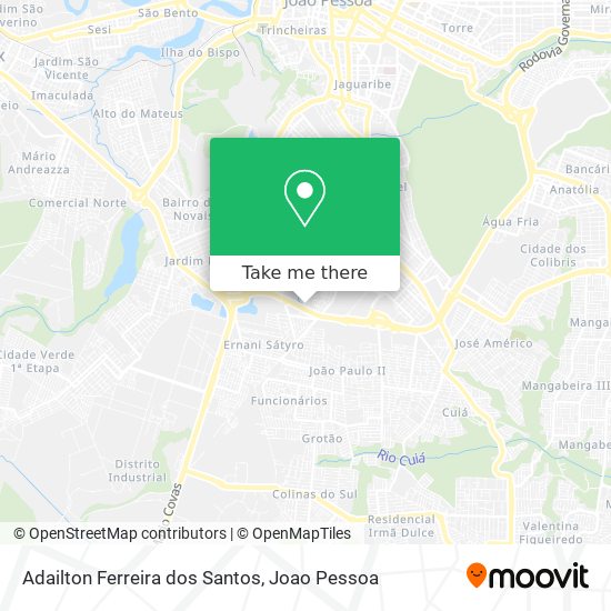 Adailton Ferreira dos Santos map