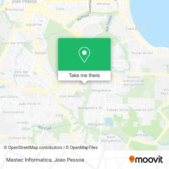 Mastec Informatica map