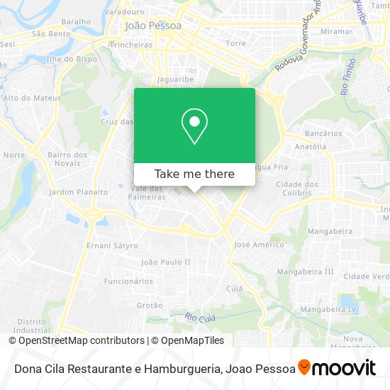 Dona Cila Restaurante e Hamburgueria map