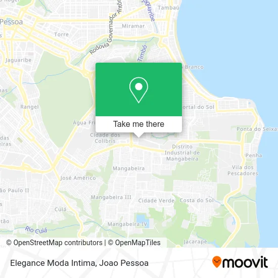 Elegance Moda Intima map