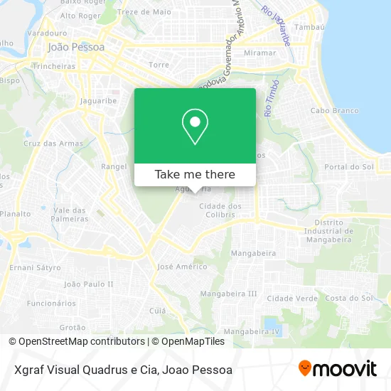 Xgraf Visual Quadrus e Cia map