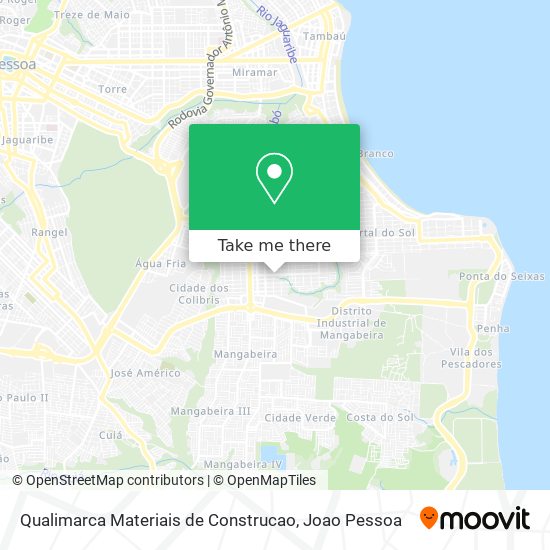 Mapa Qualimarca Materiais de Construcao