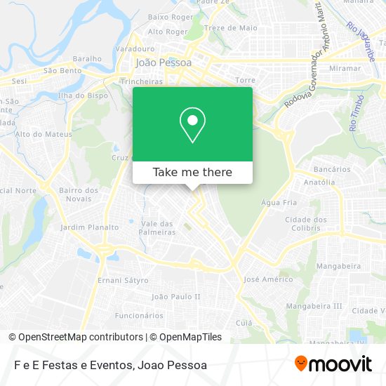 F e E Festas e Eventos map